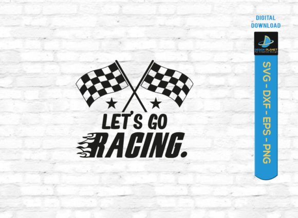 About Let Us Racing SVG: Car Racing Graphics for Crafts & Content