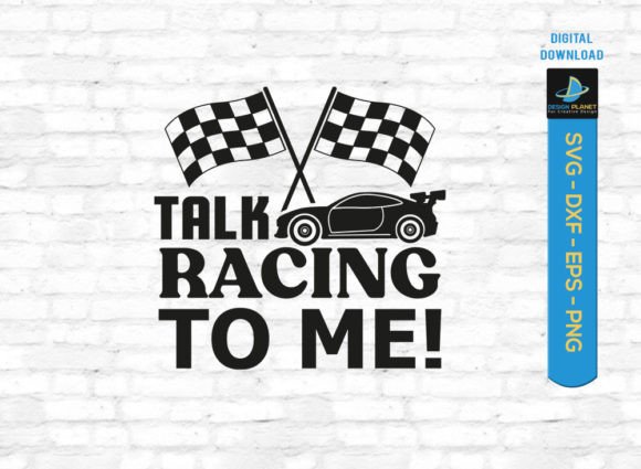 About Talk Racing to Me SVG: Racing Graphics for Crafts