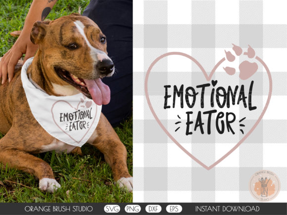 Funny Dog Bandana Shirt SVG Design for Crafts & Graphics