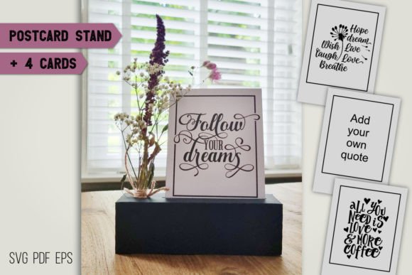 Postcard Stand: Graphics for Crafts-Driven Branding