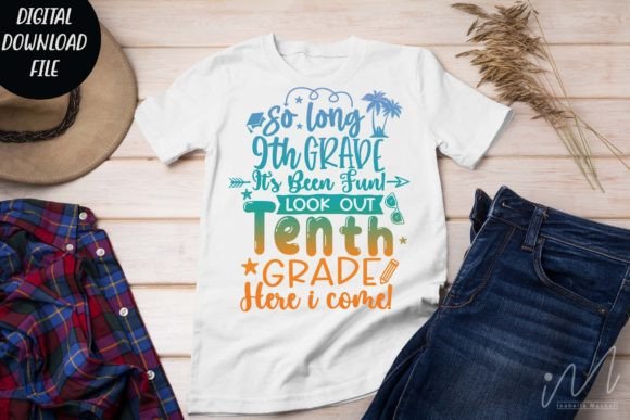 So Long 9th Grade It’s Been Fun SVG: Graphics for Crafts & Local Branding