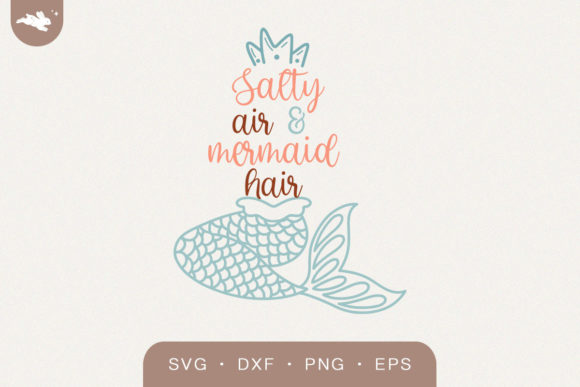 Summer Murmaid Lettering SVG: Graphics for Crafts & Brand Campaigns
